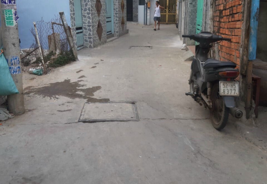 BÁN NHÀ HẺM 3,2M NGAY CẦU PHÚ THUẬN,SÁT PMH Q7