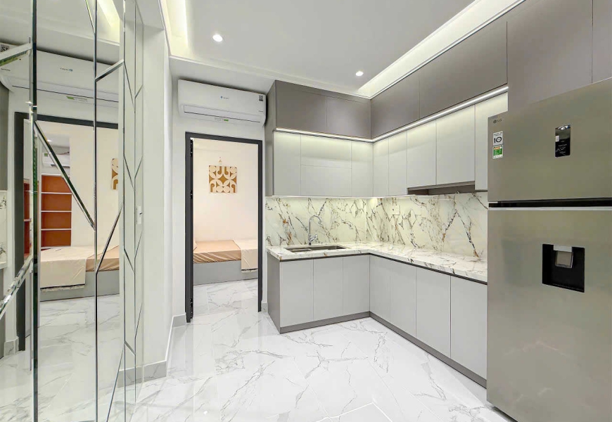 Bán Nhà Mới 2 Lầu Sân Thượng Trước Hẻm 803 Huỳnh Tấn Phát Quận 7 - 5Tỷ700 