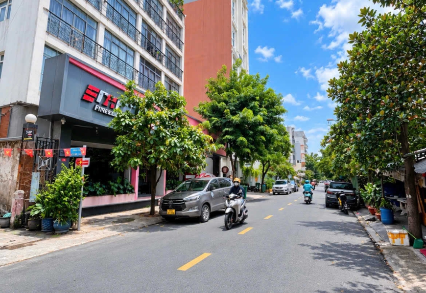 Bán Toà CHDV Góc 2MT đường số 77, P. Tân Hưng,(thu nhập 350tr/th)