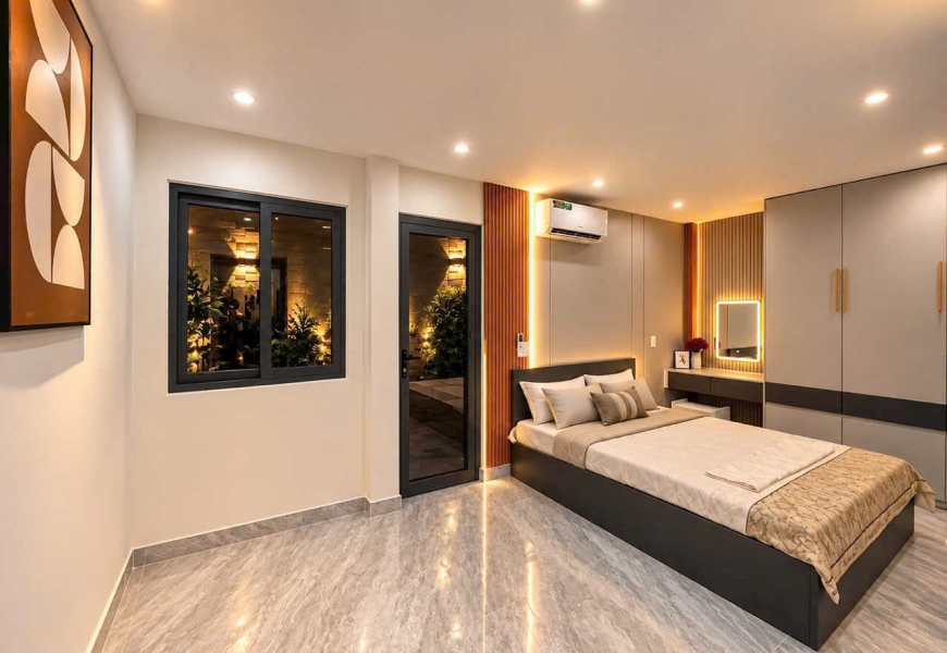 NHÀ VƯỜN ĐẸP – HẺM 2155 HUỲNH TẤN PHÁT, NHÀ BÈ