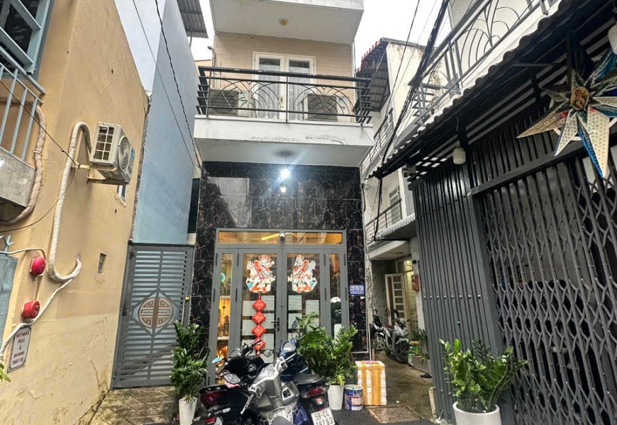 Bán nhà Góc 2MT hẻm 257 Nguyễn thị Thập,gần chợ Tân Mỹ 