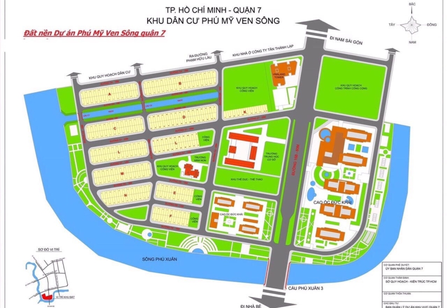 BÁN LÔ ĐẤT KDC PHÚ MỸ Q7
