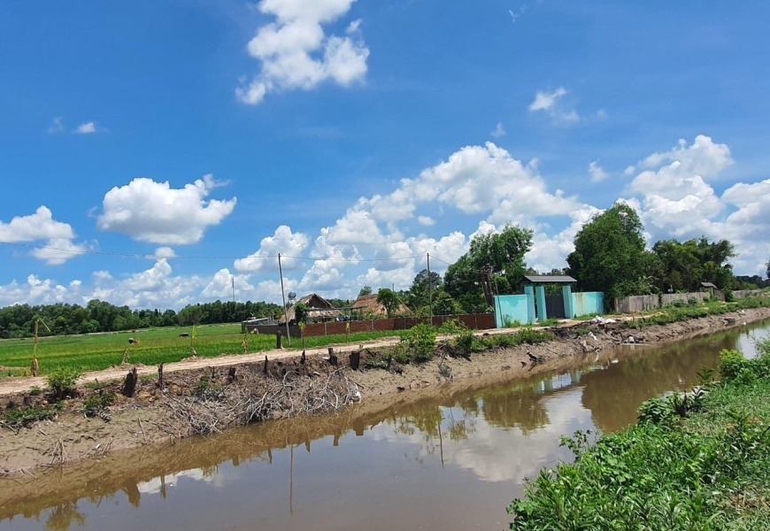 BÁN ĐẤT VIEW SÔNG,GIÁ CHƯA TỚI 1TR/M CỦ CHI