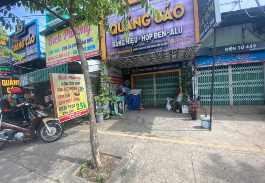 BÁN NHÀ MẶT TIỀN LÊ VĂN LƯƠNG Q7