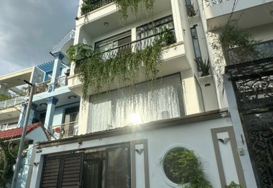 Bán nhà  HXT huỳnh tấn phát, Bình thuận Q7 Nhà đẹp, xe hơi ngay cửa, pháp lý sổ hồng đầy đủ