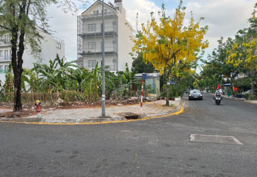 0914020039 em dung Đất nhà phố góc đường số 2 - đường số 7-  Sadeco Ven Sông Tân Phong - Quận 7