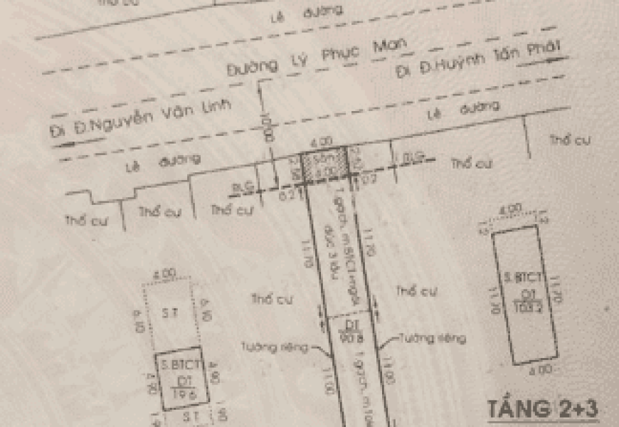 Bán nhà 4 tầng mặt tiền đường kinh doanh Lý Phục Man,Q7