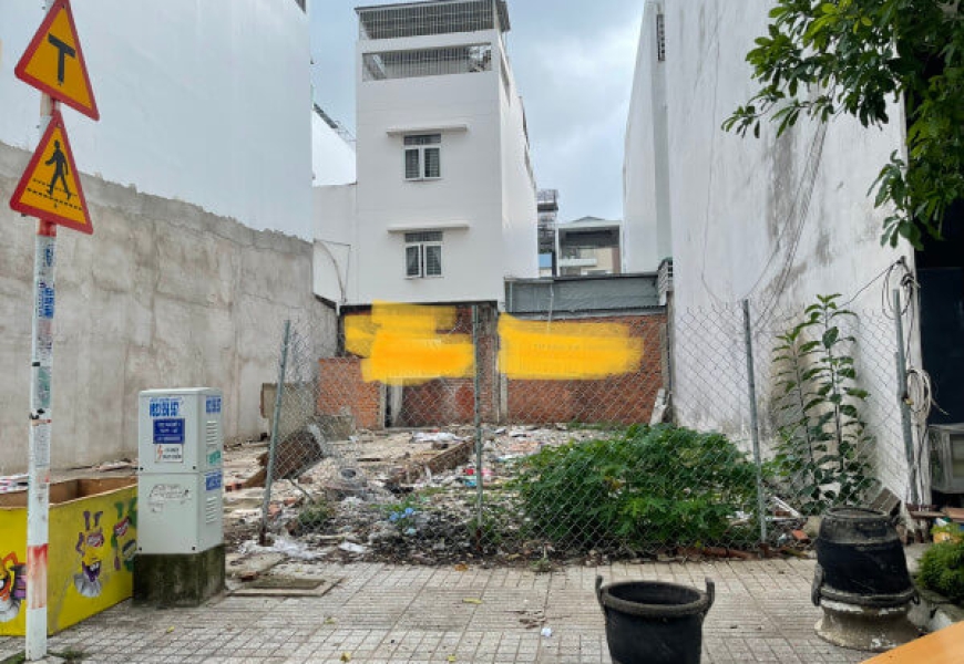 LÔ ĐẤT HÀNG HIẾM ĐƯỜNG KHU CÔNG ÍCH Q4 NGANG 5 - HƯỚNG TÂY