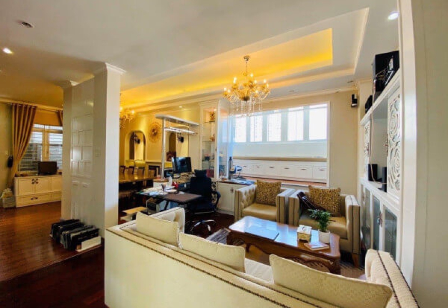 CHO THUÊ PENTHOUSE - GÓC TUYỆT ĐẸP RỘNG 200M2 CHUNG CƯ H.1 PHƯỜNG 9 ĐƯỜNG HOÀNG DIỆU, QUẬN 4, TPHCM - 1500 USD/THÁNG