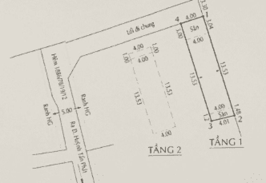 Bán nhà siêu đẹp 72m2, 3pn, hẻm 1886 Huỳnh Tấn Phát, thị trấn Nhà Bè