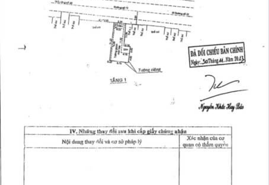BÁN NHÀ MẶT TIỀN ĐƯỜNG SỐ P.TÂN QUY Q 7