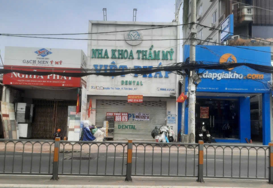 Cho Thuê Nhà Mặt Tiền Đường Nguyễn Thị Thập P.Tân Quy Quận 7