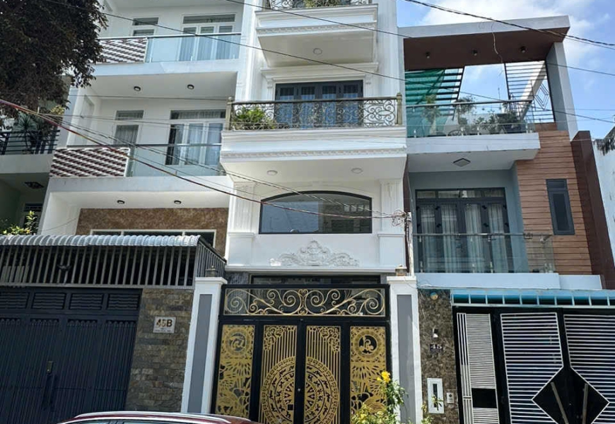 Bán Nhà Phố Đẹp Mặt Tiền Đường Số Tân Quy, Quận 7 sát Lâm Văn Bền