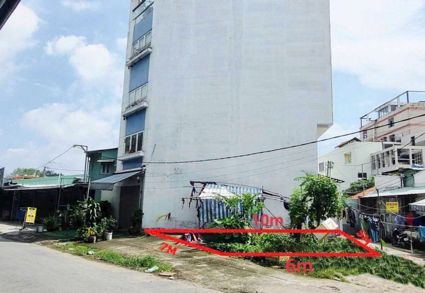 Lô đất đẹp góc 3 mặt tiền đường nguyễn thị thập , tân phú , q7 cũ ( p.tân mỹ )