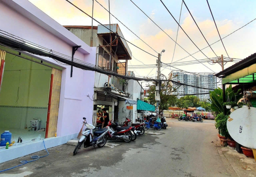 BÁN NHÀ Mặt tiền đường Tân Mỹ, P. Tân Thuận Tây, Q7.