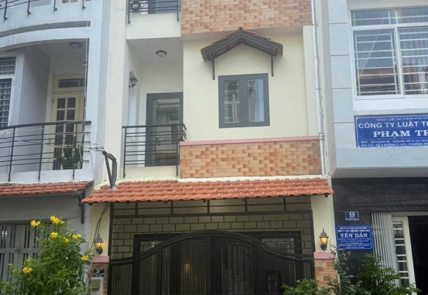 Bán Nhà Mặt Tiền Đường Số Lý Phục Man, Quận 7 - Đường Thông 