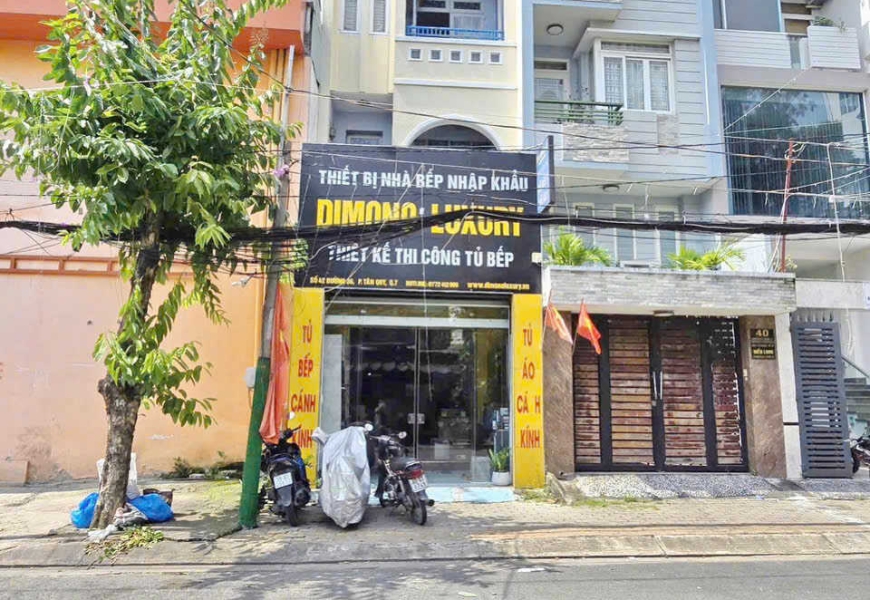 Bán nhà 3 TẦNG ĐS P. TÂN QUY Q7  sát Nguyễn thị thập. 