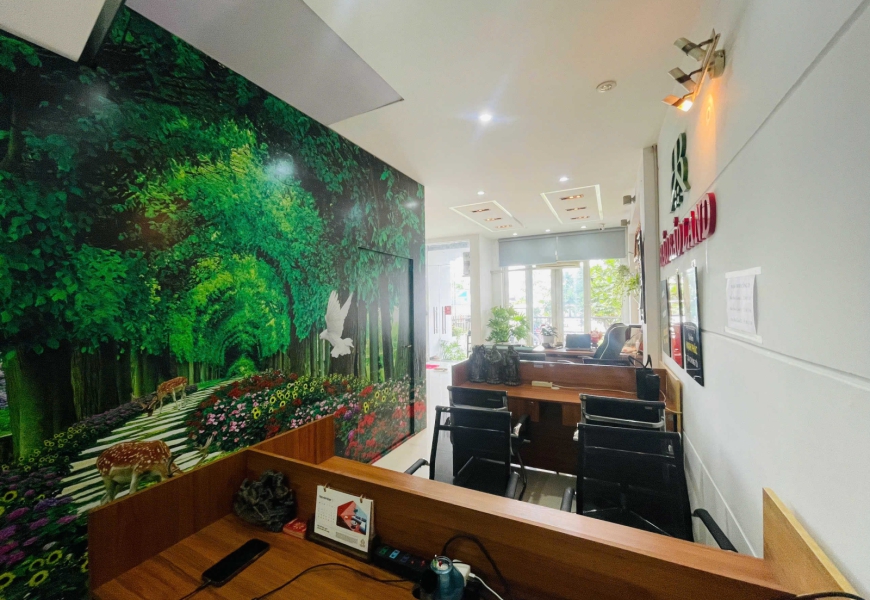 Cho thuê mặt bằng tầng trệt MT đường D4,Kdc him lam
