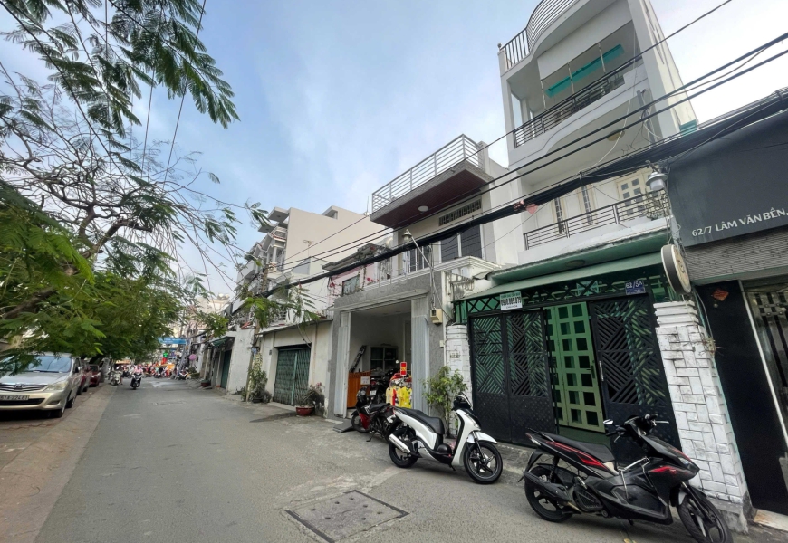Bán nhà 3 lầu mặt tiền đường 62 lâm văn bền, p. Tân Hưng, ( Q7 cũ ) 