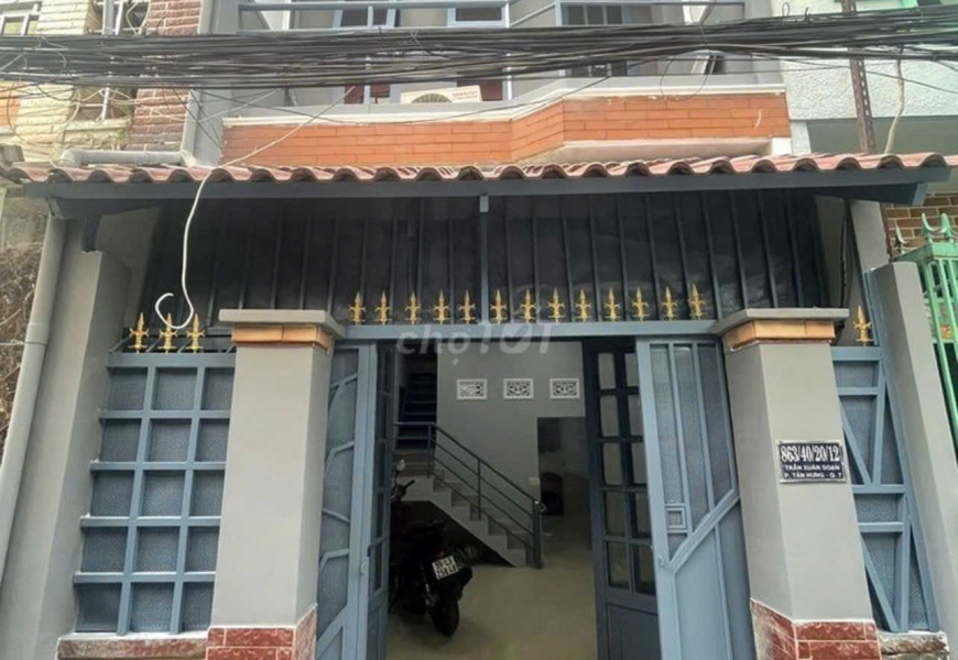 Bán nhà hẻm Trần Xuân soạn, p.tân Hưng ( Q7 cũ )