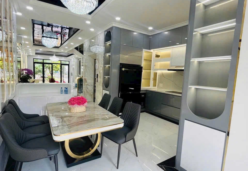 0909227199 NHÀ PHỐ TÂN CÔ ĐIỀN 2 MẶT TIỀN CÓ THANG MÁY ĐƯỜNG SỐ NGAY PHÚ MỸ HƯNG Q7