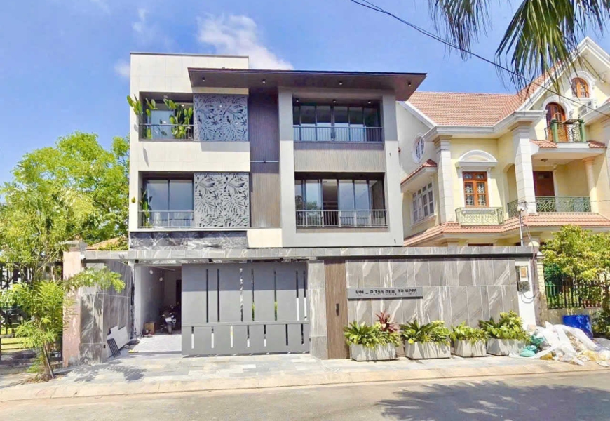 Villa 3 tầng View Sông và công viên,full nội thất,khu dân cư Tân Quy Đông,phường Tân Hưng , Quận 7