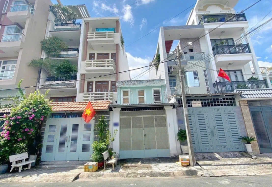 Cho thuê nhà đường 3J Cư Xá Ngân Hàng P.Tân Thuận TPHCM