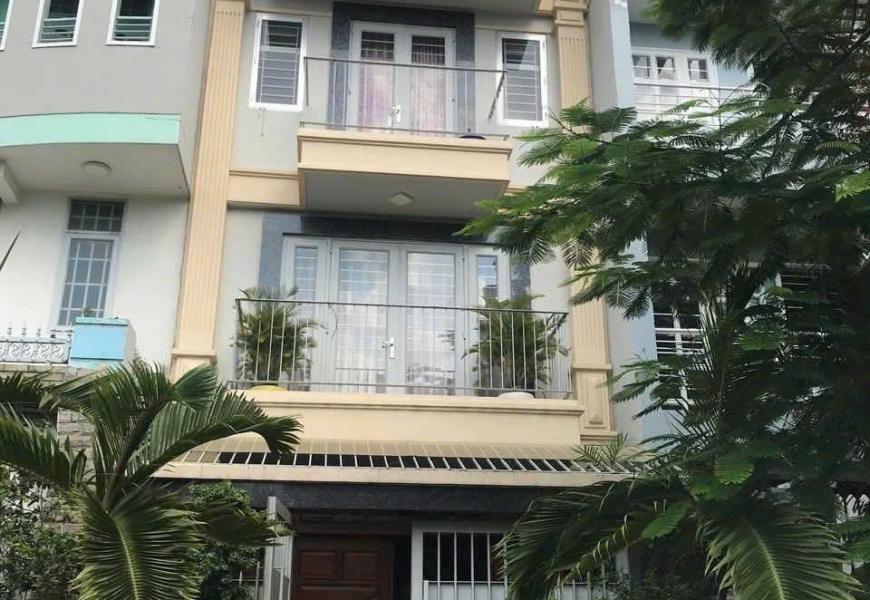 BÁN NHÀ MẶT TIỀN ĐƯỜNG SỐ TRẦN TRỌNG CUNG QUẬN 7  - 5x22 – 4 TẦNG – 22tỷ tl 