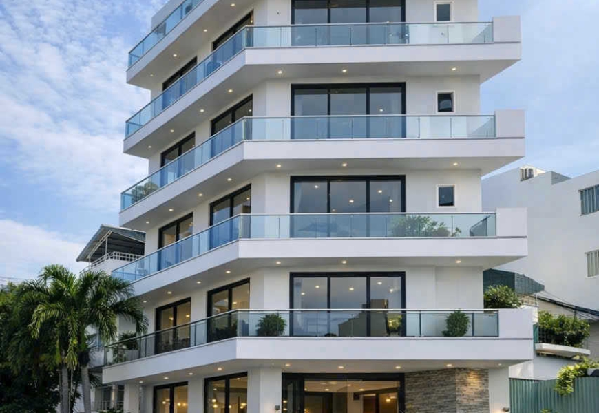 CHO THUÊ BUILDING GÓC 2 MẶT TIỀN – MAI VĂN VĨNH và đường 39, QUẬN 7