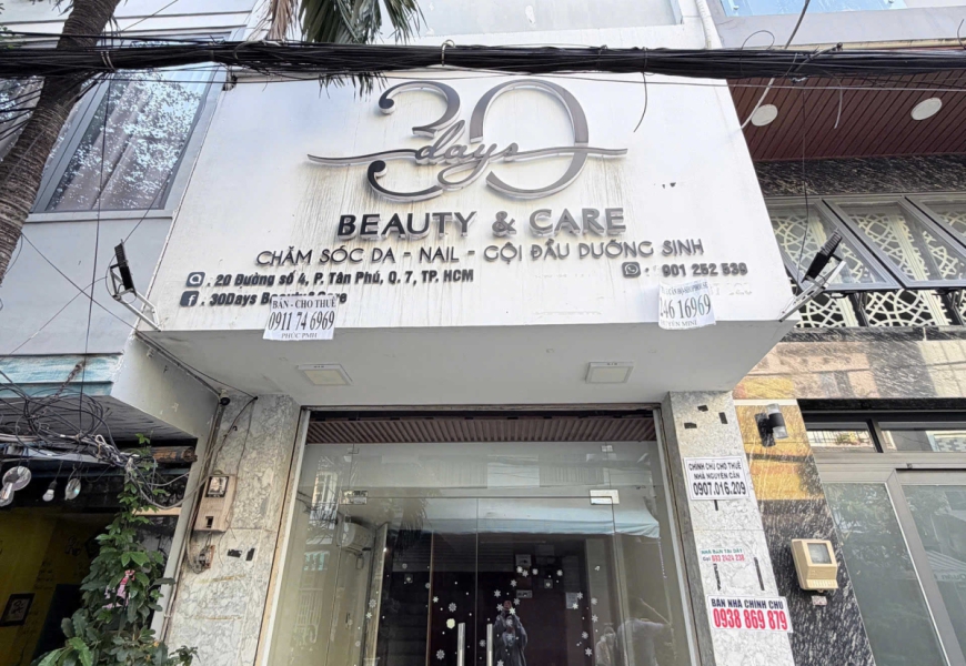 Bán nhà đường số 4, chợ Tân Mỹ