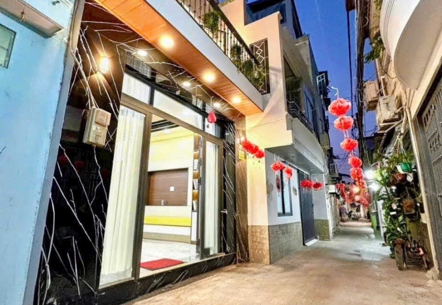 Bán nhà 2 MT trước sau hẻm 751/ Trần Xuân Soạn, phường Tân Hưng. Q7. 
