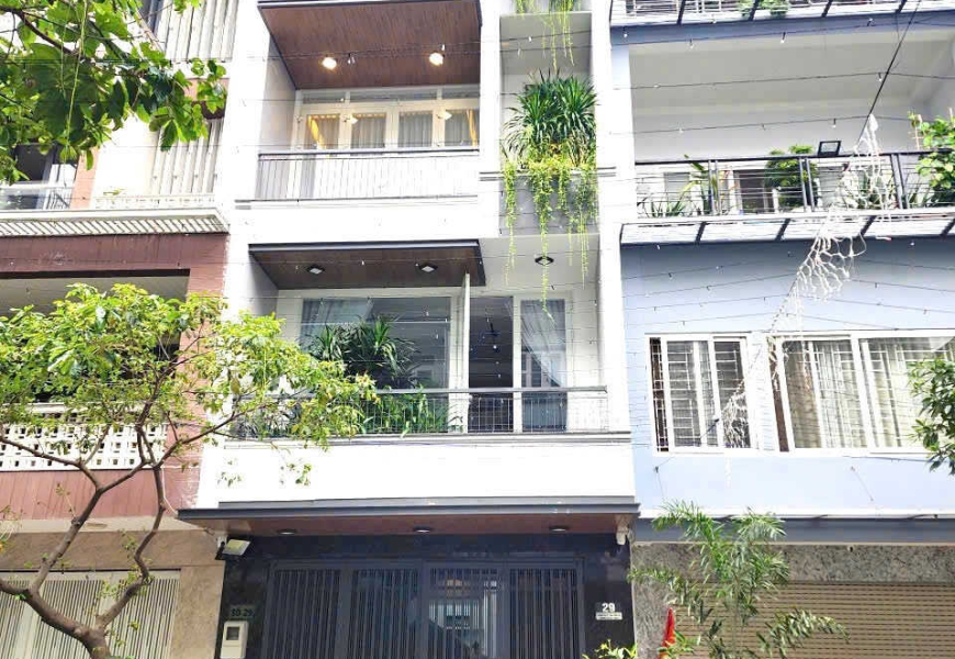 Bán nhà khu công ích phạm hữu lầu khu dân trí cao cấp