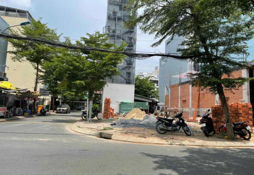 Bán lô đất Góc 2 MT trục chính kinh doanh khu kim sơn P. Tân Hưng 