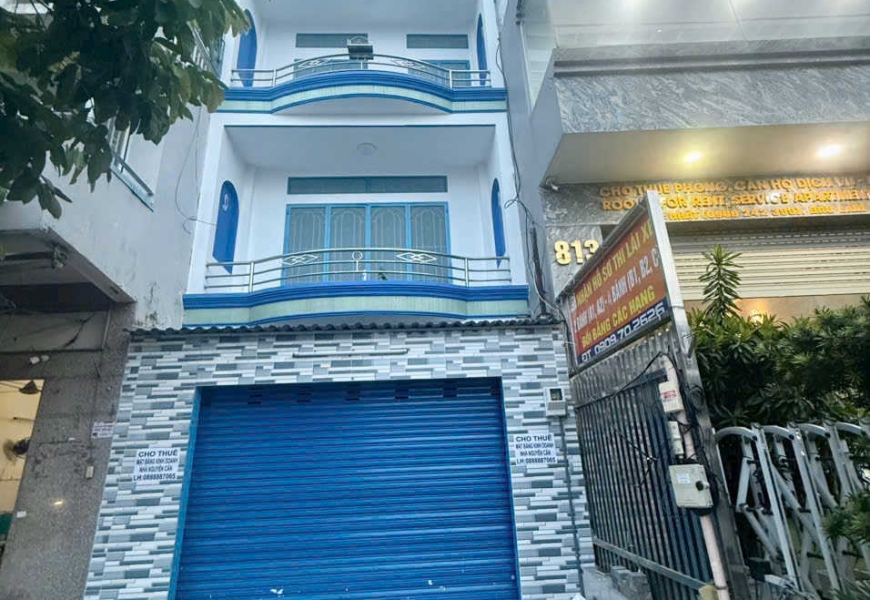 Cho thuê nhà mặt tiền nguyên căn đường Trần Xuân Soạn , phường Tân Hưng, quận 7