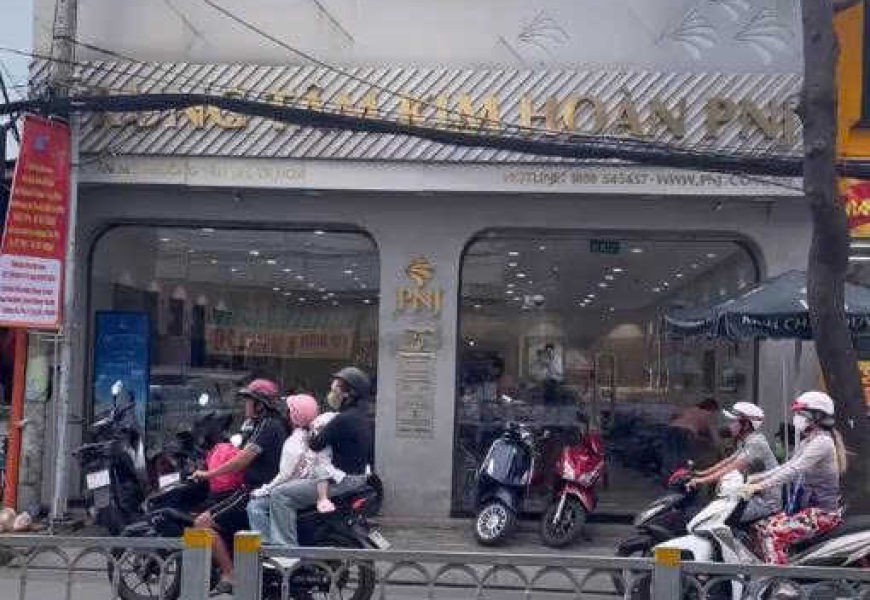 CHO THUÊ nhà siêu hiếm-vị trí kim cương mặt tiền Tân Mỹ Chợ Tân Mỹ- đoạn toàn thương hiệu Kingfood, PNJ, Thegioididong