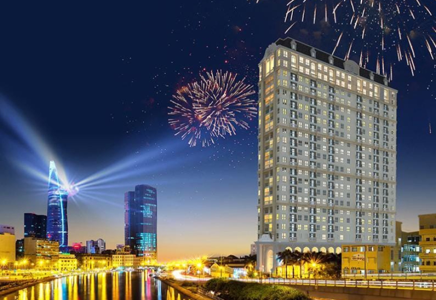 4,1 TỶ BÁN CĂN HỘ GRAND RIVERSIDE Q4,MẶT TIỀN ĐƯỜNG BẾN VÂN ĐỒN VIEW SÔNG TẦNG 11,DT 71M2, 2WC 2 PN ĐANG CÓ HĐ THUÊ 15TR/THÁNG GIÁ 4,1TY TL CC LH 0702275588 SPTV