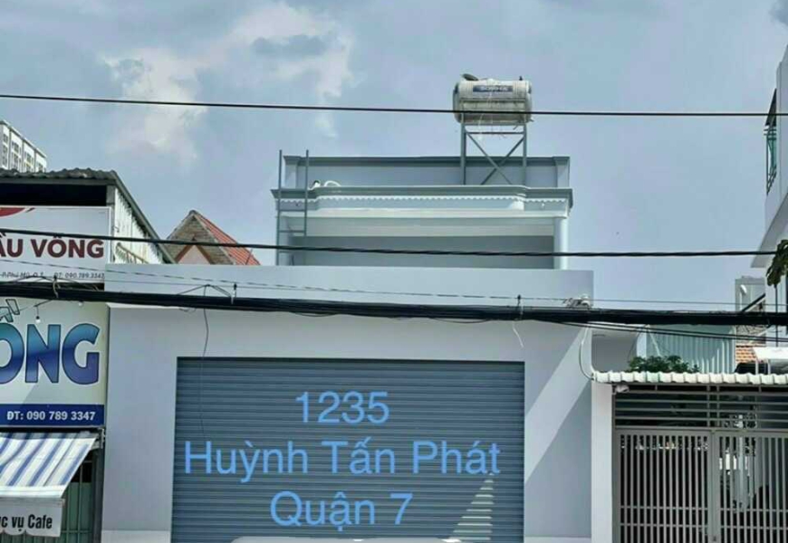 Bán nhà MT huỳnh Tấn Phát,phường Phú Thuận