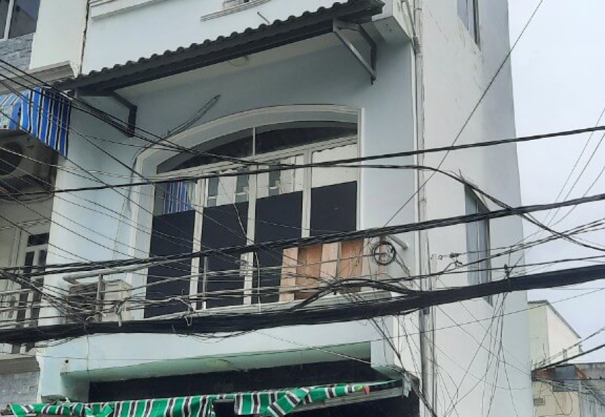 BÁN NHÀ GÓC MẶT TIỀN HẺM XE TẢI 502 HUỲNH TẤN PHÁT.P.BÌNH THUẬN.Q.7