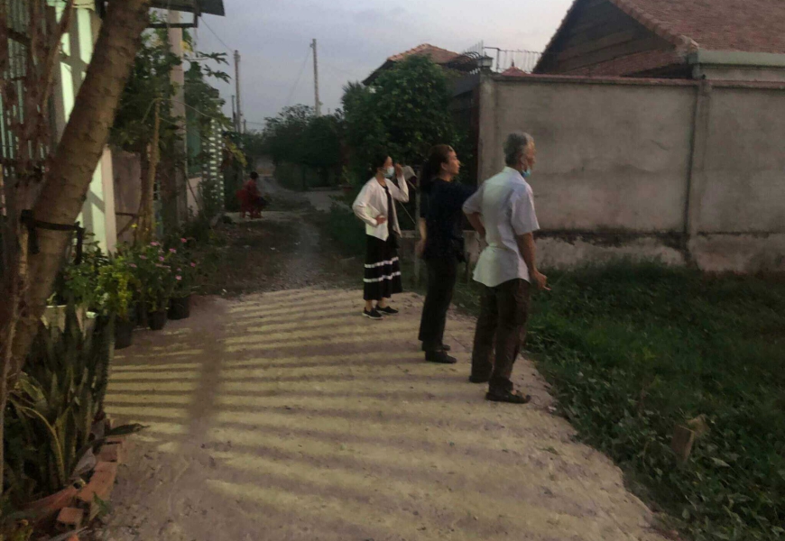 Bán Xã nhanh.. lô đất đẹp Hẻm Oto ngay thị trấn Hậu Nghĩa,Đức Hoà,Long An
