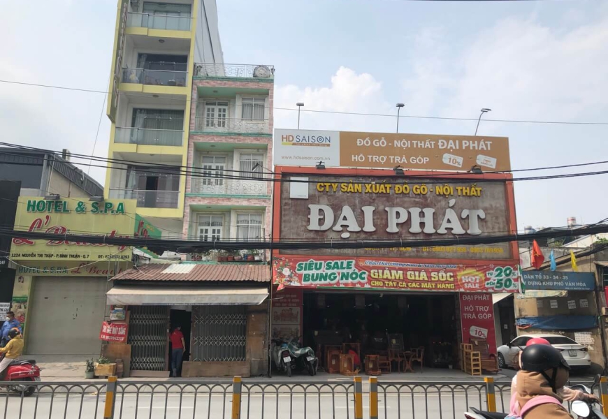 MẶT TIỀN KINH DOANH GÓC 2 MẶT TIỀN NGUYỄN THỊ THẬP QUẬN 7 - 85 TRIỆU/THÁNG