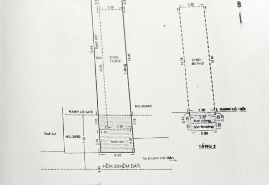 Quận7 BÁN GẤP - BÁN NHÀ HẺM XE HƠI LÂM VĂN BỀN, P.TÂN KIỂNG, QUẬN 7 - CÁCH ĐƯỜNG CHÍNH 50M