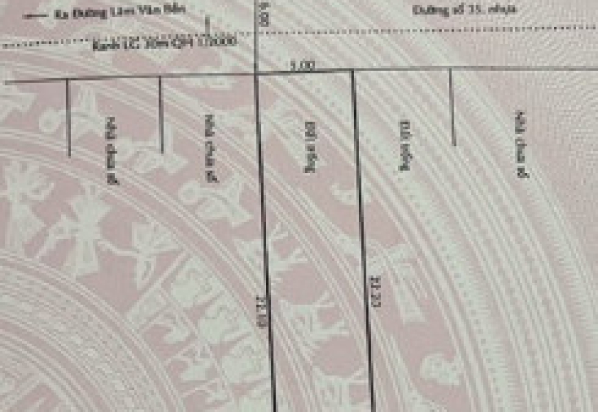 HÀNG HIẾM NHÀ NGANG 5m ĐƯỜNG SỐ  - NGAY LÂM VĂN BỀN, QUẬN 7