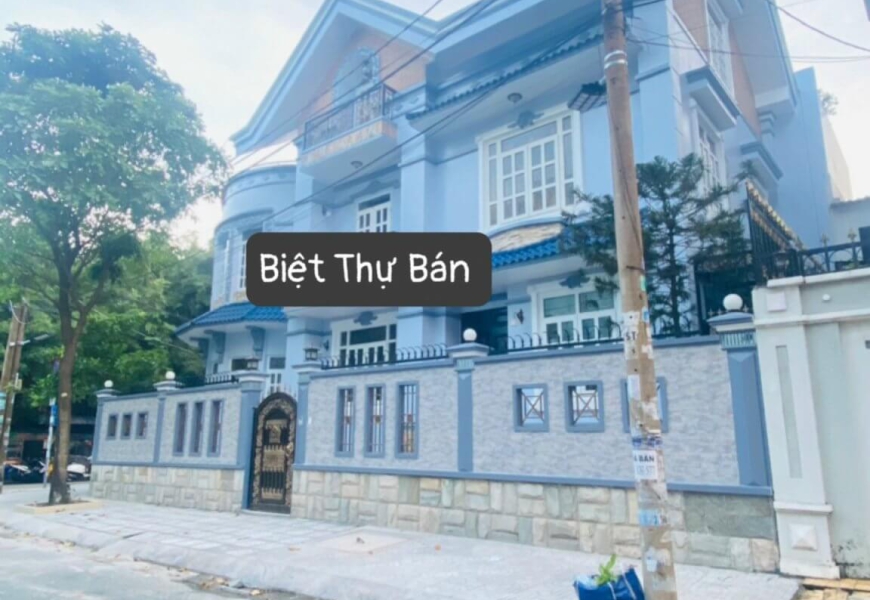 Cần bán biệt thự vị trí góc, view sông khu dân cư Trung Sơn, gần đại học RMit, siêu thị Lottemart
