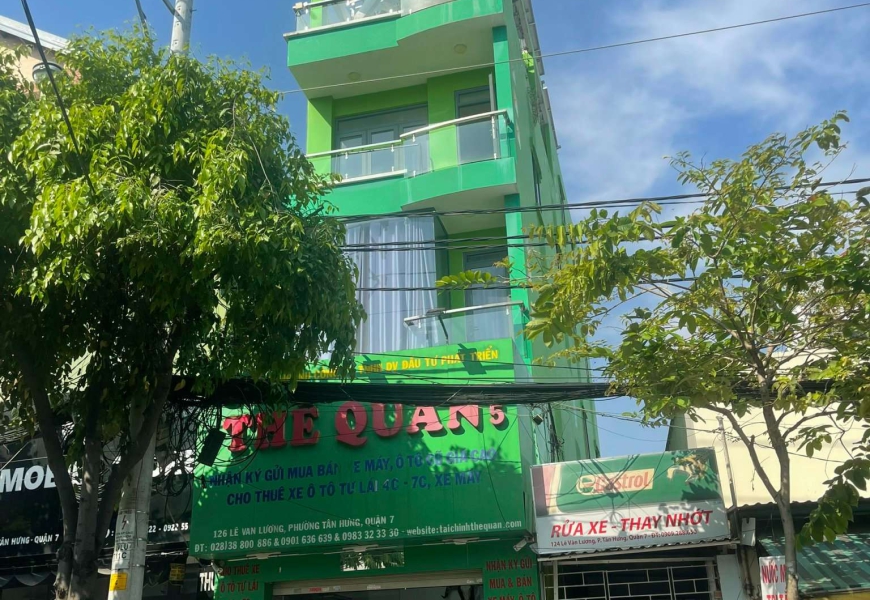 Giảm 2 tỷ bán gấp 11,3 tỷ TL Bán gấp nhà MT kinh doanh Lê Văn Lương Phường ,p.tân hưng ,Q7 