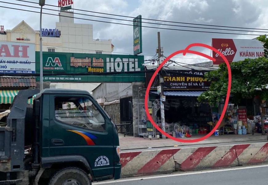 Giảm 3 tỷ..bán nhanh giá mới 15 tỷ(quá tốt)  Bán nhà cấp 4 mặt tiền huỳnh tấn phát,nhà bè…..giá chỉ 72tr/m