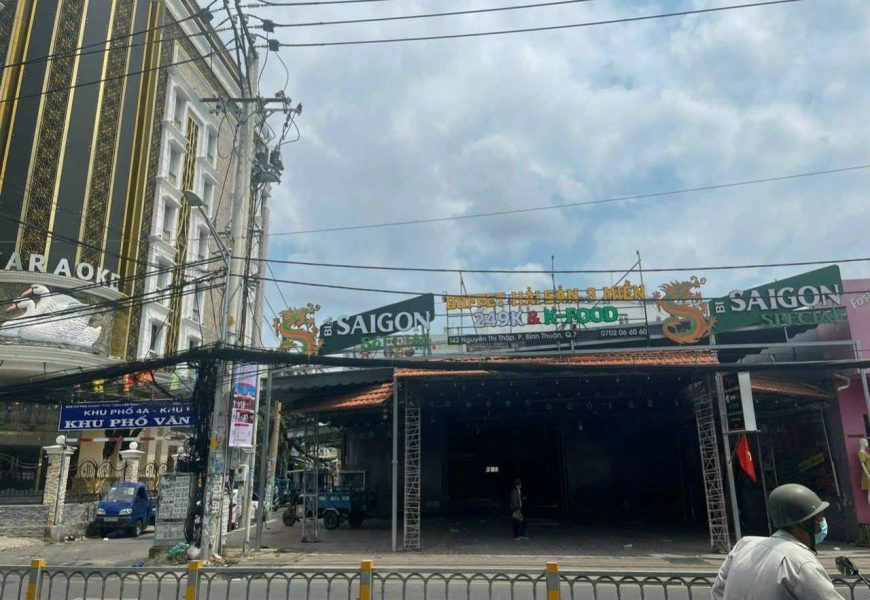 Giá hót..chỉ 211tr/m Góc 2MT VIP Bán lô góc 2 mặt tiền đường nguyễn thị thập Q7