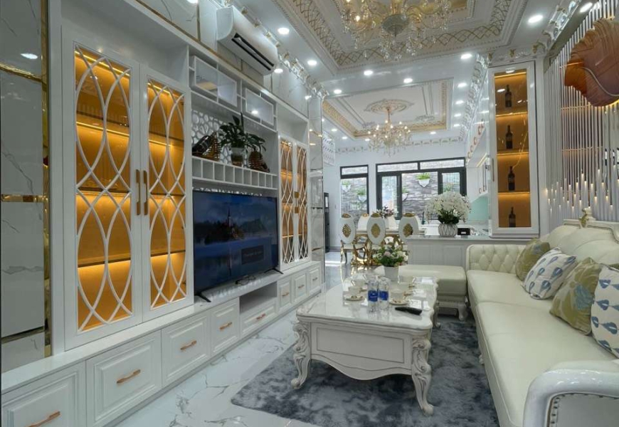 Biệt thự phố khu dân cư Anh Tuấn.diện tích khủng 6m60x14 trệt hai lầu sân thượng