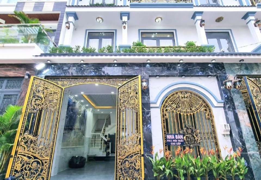 Biệt thự phố khu dân cư Anh Tuấn.diện tích khủng 6m60x14 trệt hai lầu sân thượng