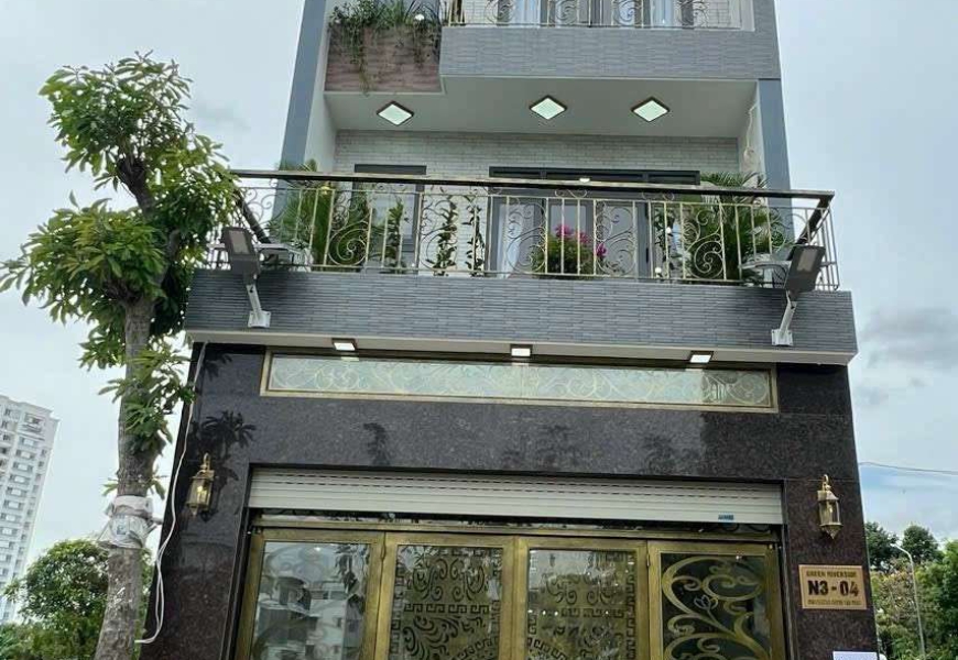 NHÀ MỚI NỘI KHU A GREENRIVERSIDE , KDC ANH TUẤN , NHÀ BÈ