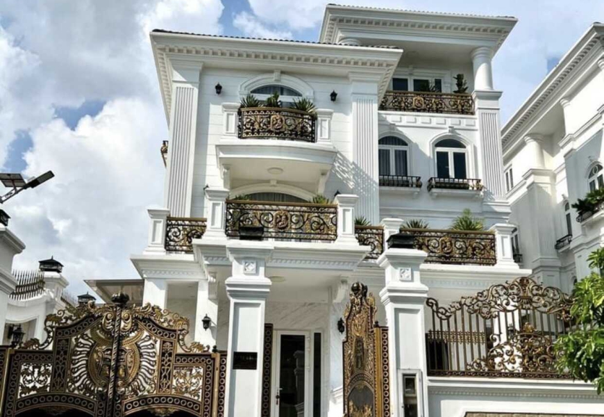 0909227199 Bán căn biệt thự siêu vip khu compoud City Land,bảo vệ 24/24,ngay BigC nguyễn thị thập Q7